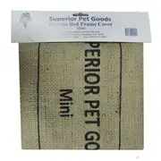 Superior Fitted Hessian Bed Covers Mini