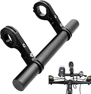[Generic] Bikes Handle Bar Extenders, Aluminum Alloy Rustproof Handlebar Extender Mount, Lightweight Easy Installation Cycling Computer Mount for GPS Computer