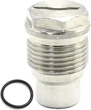 Saihisday 113073000 Fuel Valve with Viton O-Ring, Replacement for GM 6.6L LLY LBZ LMM Duramax Diesel, Replacement for Ram 6.7L Cummins Fuel Injector Valve Plug, Replaces 113073001