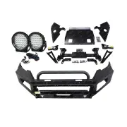 4X4FORCE Safari Shield U Loop Bumper Bullbar Light for Toyota Prado 150 17-23