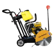 BWM Q350 14" Road Saw Concrete Floor Saw - Robin EX21 7HP Engine