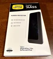 OtterBox Glass Screen Protector for iPhone 8 Plus 7 Plus 6 Plus CLEAR