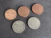 ZQION Hopping Morgan with Expanded Shell Coins & English Penny Magic Tricks Coin Gimmick Mentalism Magic Coins