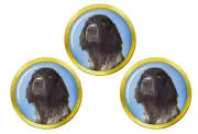 German Longhaired Pointer Golf Ball Markers