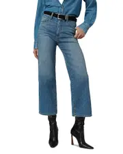 Joe's Jeans The Blake High Rise Cropped Wide Leg Jeans in No Promise