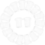 PHENOFICE 50Pcs Hydroponic Planting Baskets Net Cups for Garden Balcony Flower Nursery Durable Mesh Pots for Seedlings Indoor Cultivation Home Gardening