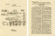 Browning 50MM WATER COOLED MACHINE GUN PATENT Art Print READY TO FRAME John