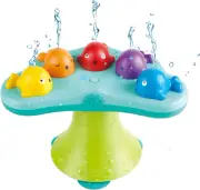 E0218 Musical Whale Fountain Bath Toy