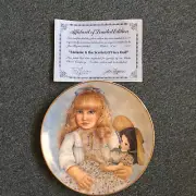 Collector Plate, Jan Hagara, "Melanie and the Scarlett O'Hara Doll", New # 1561