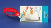 Dreamfarm Scizza Non-Stick Pizza Scissors Cutter Slicer & Pizza Server Red NEW