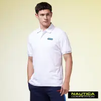 在飛比找momo購物網優惠-【NAUTICA】男裝 COMPETITION簡約素面短袖P