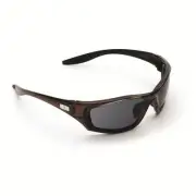 Prochoice Mercury SAFETY GLASS Adjustable,Wrap Around SMOKE *Australian Brand