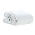 Linen House Quilted Multi-Zone Electric Blanket with Left-Hand Control – Cream (Long Single)