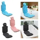 Bath Pillow Bathing Pad Bath Tub Pillow Soft Folding Air Mesh Suction Cups