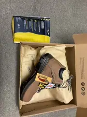 Avenger Safety Work Boot A7286 6-Inch ,W, 9 Med(b),Tan, W Anti Fatigue Insole