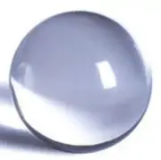 ACRYLIC BALL 4.50" CLEAR SOLID LUCITE PERSPEX PLEXIGLAS SPHERE 15581-10