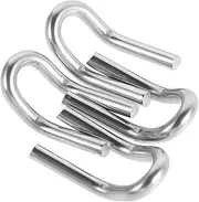 4pcs Motorcycle Exhaust Spring Hook U-Shape Stainless Steel Hook for Easy Install and Removal