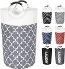 Large Laundry Basket Laundry Hamper Bag Washing Bin Clothes Bag Collapsible Tall