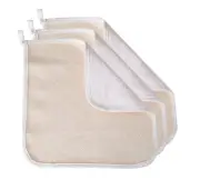 Paradiso Soft-Weave Exfoliating Wash Cloths for Face and Body, Dual Textured,...