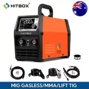 HITBOX Mig Welder Welding Machine 140A MIG MMA Lift-TIG 3 In 1 Welder 220V