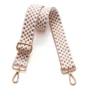 Purse Straps Replacement Wide Crossbody Shoulder Strap for Bags Gold Buckle-205