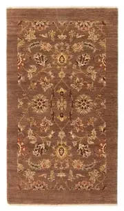 Traditional Vintage Hand-Knotted Carpet 3'0" x 5'3" Wool Area Rug