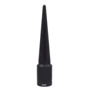 Black Mini Spiked Stubby Short Antenna 4" For 07 20 GMC SIERRA 1500 2500 3500
