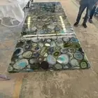 Agate Dining Table Top / Agate Stone Coffee Center Table Top / Console Table Top