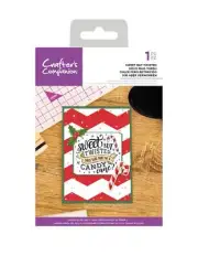 Crafter's Companion Acrylic Stamp Sweet But Twisted Does That Make Me Candy Cane