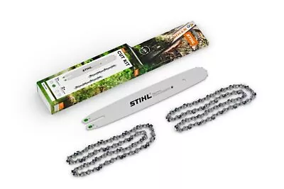 Cut Kit Number 8 Stihl 2 Chains With BAR for Chainsaw Msa 220