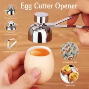 Stainless Steel Egg Cutter Opener Knocker Egg Shell Opener Kitchen TOOLS