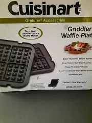 CUISINART GRIDDLER WAFFLE PLATE