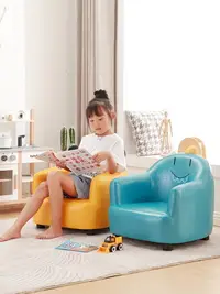 在飛比找樂天市場購物網優惠-九折✅沙發椅 兒童沙發椅寶寶小沙發單人可愛卡通閱讀公主男孩女