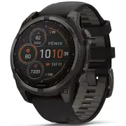 Garmin 010-02906-10 Fenix 8 Sapphire Smartwatch Titanium GPS Watch - 47mm Solar