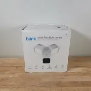 Blink Wired Floodlight Camera Smart Security Camera 2600 Lumen HD Live View New2