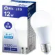 舞光12W LED燈泡-白光(LED-E2712DR6)