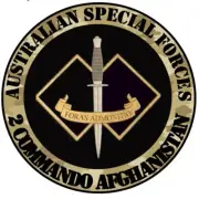 Australian Special Forces 2 Commando Afghanistan Veteran 3" Decal