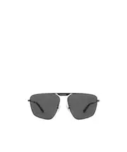 Balenciaga Eyewear Tag 2.0 Navigator Sunglasses 61 Black