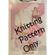 New Sirdar 3874 Snuggly Chatterbox Child Cardigan Sweater Knitting Pattern