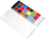 Sturdy Face Paint Kit 20 Color Body Paint Palette Non-toxic Oil Face Body Paint Set for Halloween and Parties