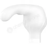 Satisfyer Double Wand-er White Wand Massager With 2 Interchangeable Heads