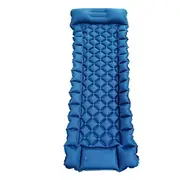 Topargee Self Inflatable Mattress with Pillow, Blue