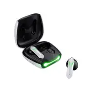 1 Pair MD158 Wireless Earbuds Portable Low Delay Mini Practical True Wireless Stereo Bluetooth-compatible 5.2 In-ear Earphones for Gaming-Black