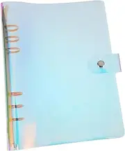 Uonlytech 1Pc Loose Leaf Notepad Cover Book Protector with Chic Design for Students and Practical Book Protection Supply