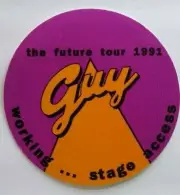 Guy Backstage Pass 1991 The Future Tour Original Hip Hop Funk Soul Music