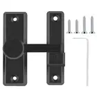 Flip Gate Latch Lock Door Latch Lock Heavy Duty Barn Fence Door Lock Safety**