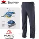 【EasyMain 衣力美】男新款 POLARTEC Power Shield 專業級戶外全功能休閒長褲.機能型保暖長褲/有效防風98%.撥水.透氣.快乾.輕/R1453 深灰