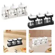 Condiment Storage Set Condiment Jars for Pepper Restaurants Kitchen Counter