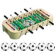 Bomefoi Football Board Game, Portable Lightweight Table Football, Table Football for Children, Football Games for Children 8-12, Wooden Desktop Games, Football Board Games, Football Board Game, Table