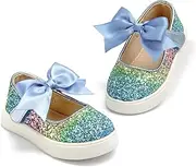 [THEE BRON] Toddler Shoes Girls Glitter Fashion Sneakers Sparkly Sequin Casual Shoes